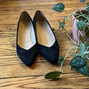 Talbots suede wedges